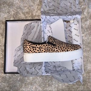 Leopard Slip On Sneakers
